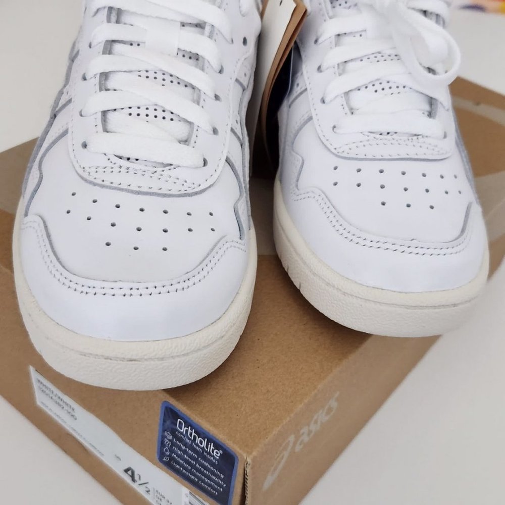 ASICS JAPAN S (White/White) M 4 1/2 or W6.5 - Picture 2 of 12